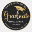 Search for thank you for coming stickers Grad party