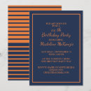 Search for basic invitations Navy blue