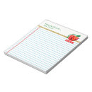 Search for teacher notepads Red apple