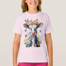 Search for black and white cow print tshirts Calf