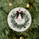 Search for family name ornaments Housewarming