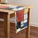 Search for gray yellow table runners Modern