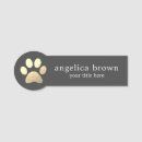 Search for veterinary name tags Paw