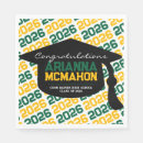 Search for graduation plates and napkins Gold