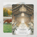 Search for cowboy rehearsal dinner invitations Barn