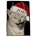 Search for christmas cat gift bags Meowy