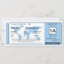 Search for vintage airplane birthday invitations Boarding pass