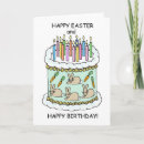 Search for birthday on easter cards Cute