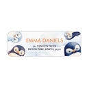 Search for penguin return address labels Cute