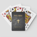 Search for christian playing cards Bible