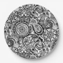 Search for paisley paper plates White