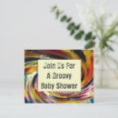 Search for tie dye baby shower invitations Gender neutral