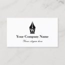 Search for writing pen business cards Elegant