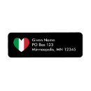 Search for italy return address labels Red