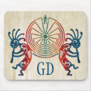 Search for native american mousepads Kokopelli