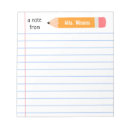 Search for wedding notepads A note from