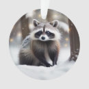 Search for raccoon ornaments Forest