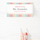 Search for classroom welcome signs Rainbow colors