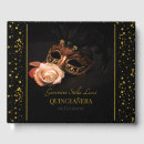 Search for masquerade guest books Stylish