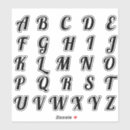 Search for alphabet s stickers Text