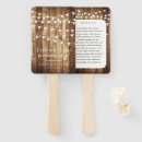 Search for rustic wedding hand fans Barn wood