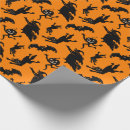 Search for halloween wrapping paper Bats