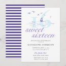Search for sailboat birthday invitations Navy blue