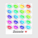 Search for red lips big kiss stickers For her