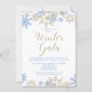 Search for winter gala invitations Blue