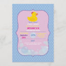 Search for rubber duck birthday invitations Bubble