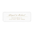 Search for classic return address labels Calligraphy