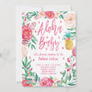 Search for aloha baby shower invitations Palms