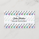 Search for rock and roll business cards Guitar