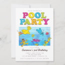 Search for swim party invitations Summer