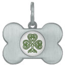 Search for shamrock pet tags Leprechaun