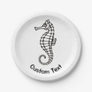 Search for seahorse paper plates Fish