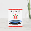 Search for gymnastics christmas cards Trampoline
