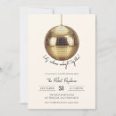 Search for disco ball holiday invitations Happy new year