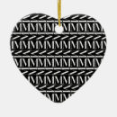 Search for letter m ornaments Initial