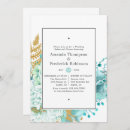 Search for mint rehearsal dinner invitations Floral