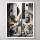 Search for black white 3d art Monochrome