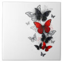 Search for butterfly tiles White