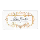 Search for gold foil product labels Elegant