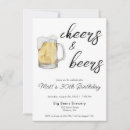Search for beer birthday invitations Simple