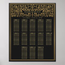Search for black gold wedding seating charts Chic