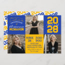 Search for yellow and blue graduation invitations Picture