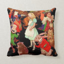 Search for alice in wonderland pillows Mad