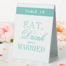 Search for eat drink and be married posters Chic