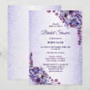 Search for glitter bridal shower invitations Floral
