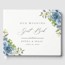Search for floral wedding guest books Rustic